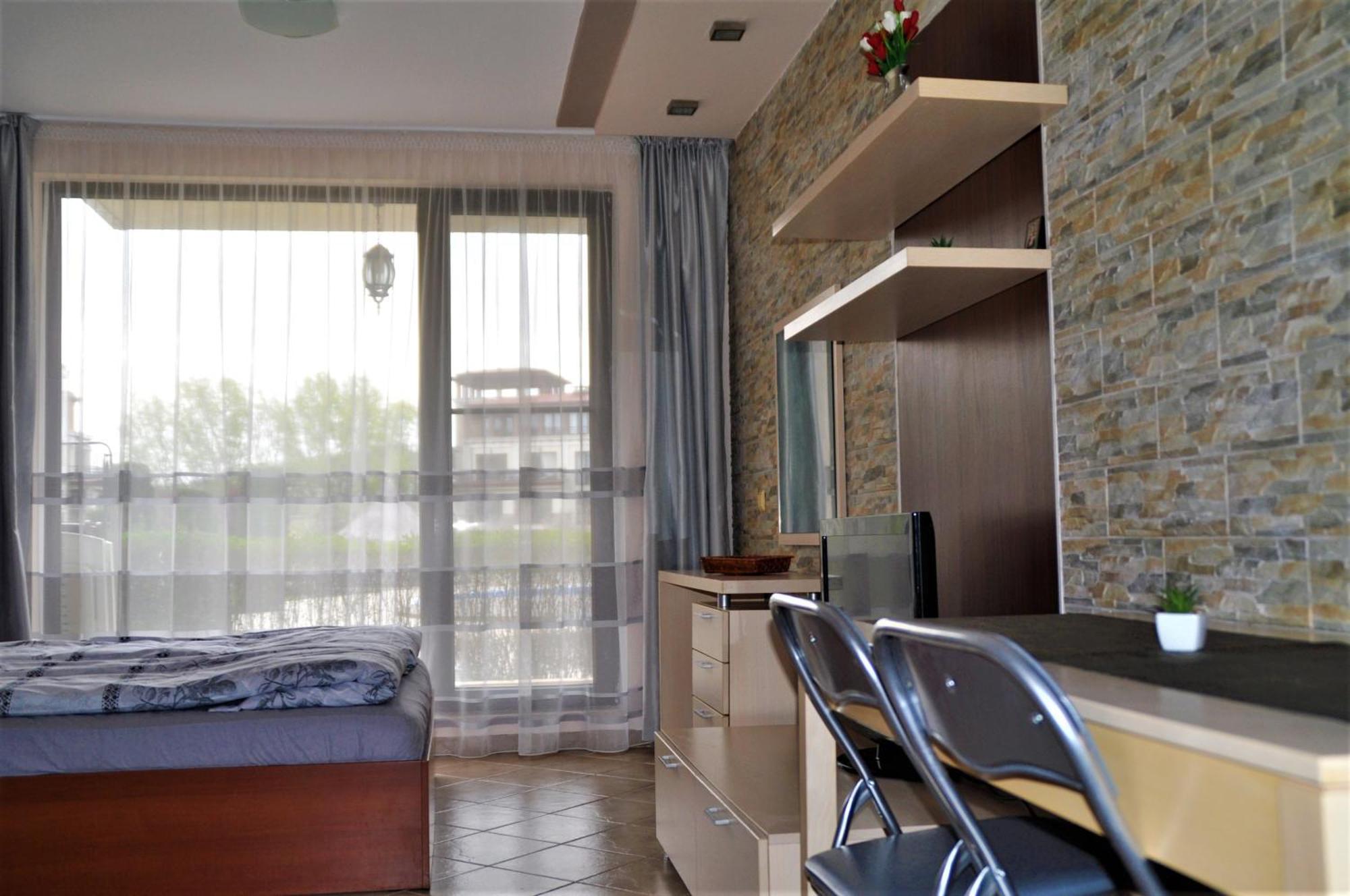 Private Studio In "Green Life Beach Resort Sozopol" Buitenkant foto