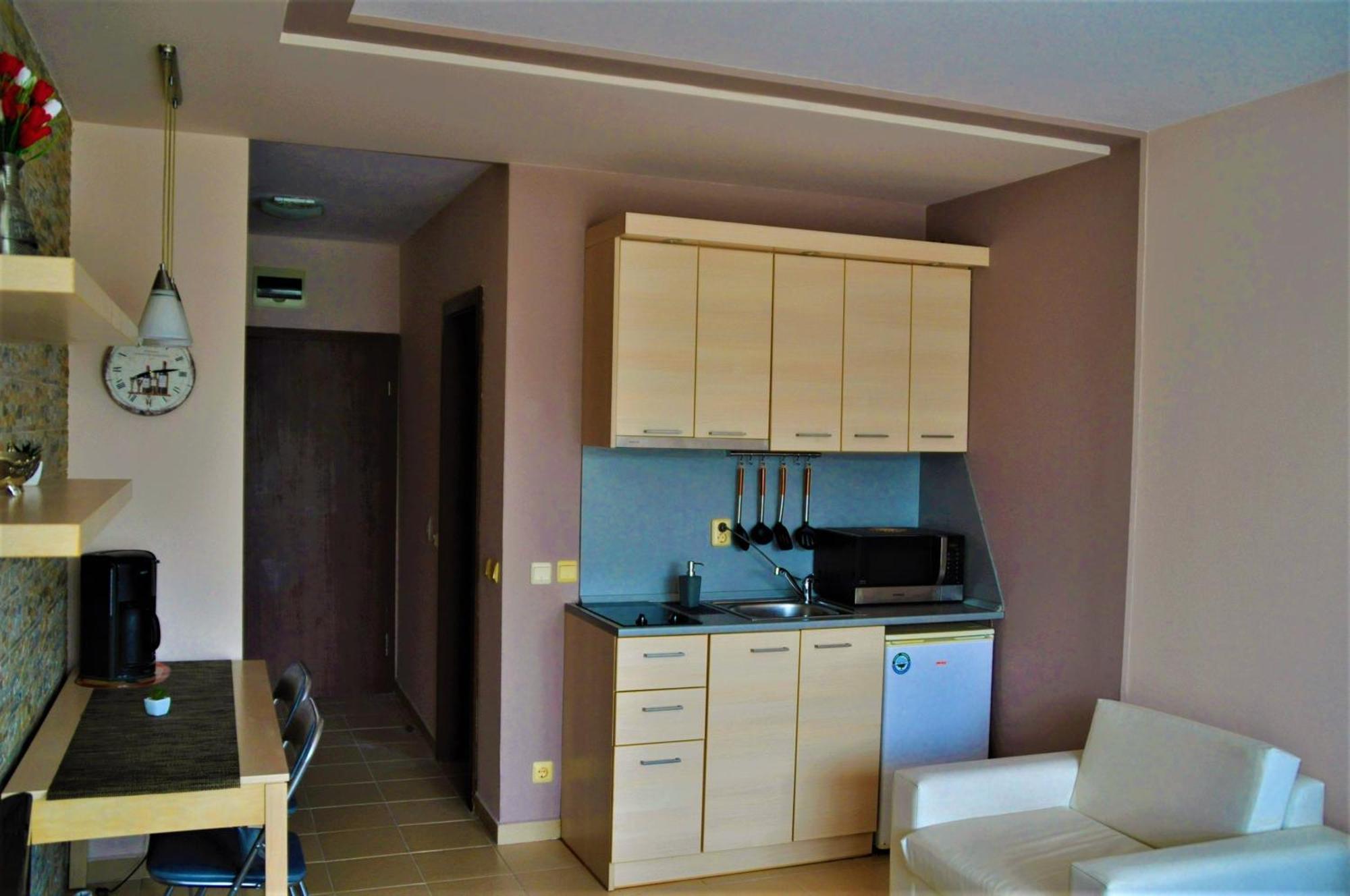 Private Studio In "Green Life Beach Resort Sozopol" Buitenkant foto
