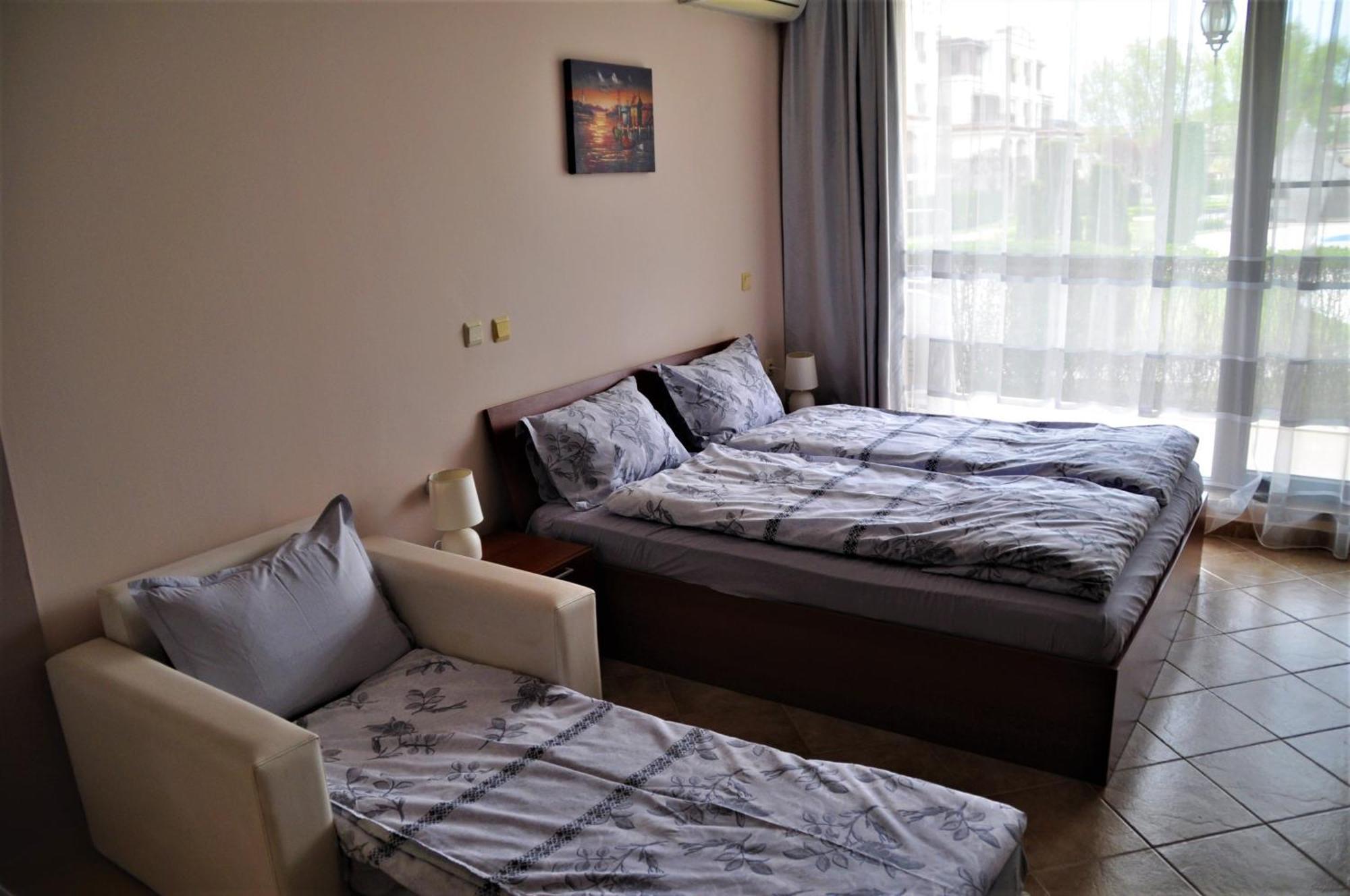 Private Studio In "Green Life Beach Resort Sozopol" Buitenkant foto