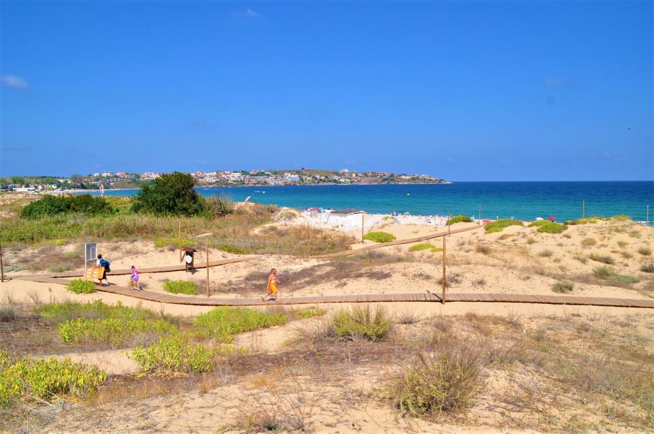 Private Studio In "Green Life Beach Resort Sozopol" Buitenkant foto